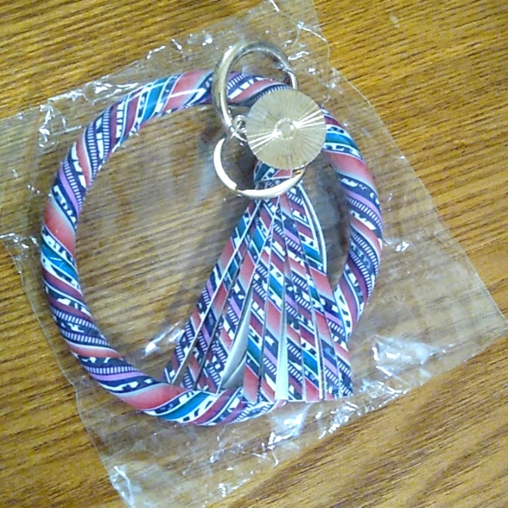 2/$10 Wrist bangle keychain